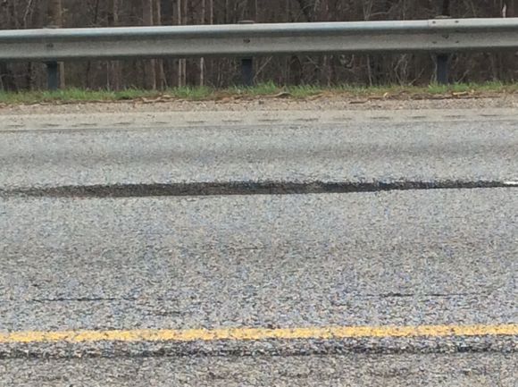 9' long,18"wide for most of it and 5" deep