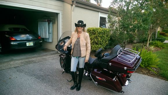 My lovely riding partner