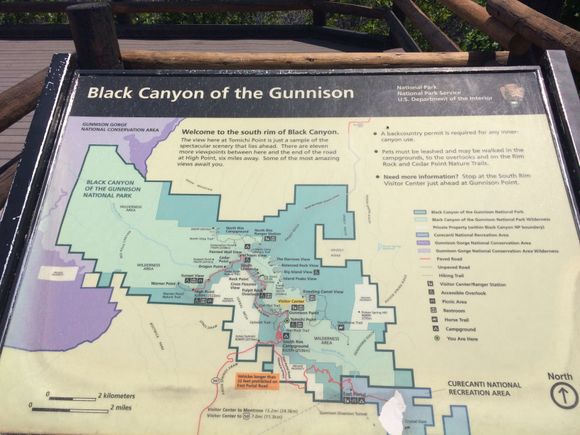 Then toke a left on 50 to the Black Canyon.