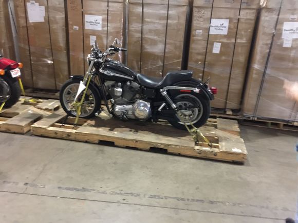 As we found it in the warehouse