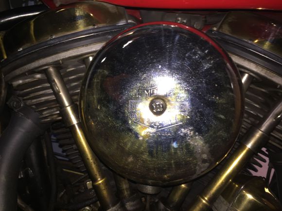 This is the cover on my Panhead and it's the same as the one in my buddy's '66 except his is chrome. 
