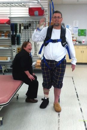 learnin to walk again