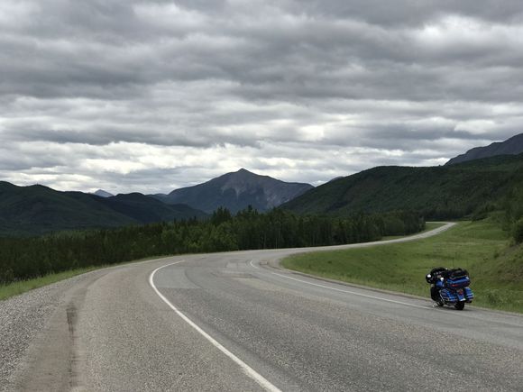 A bit West of Muncho Lake… looking South-East …