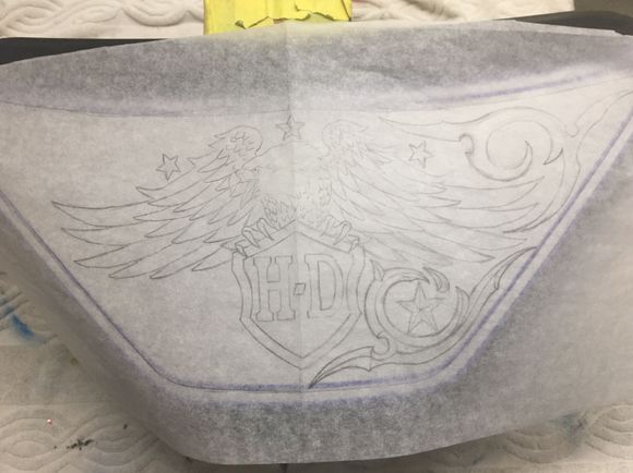 design work for airbrushing