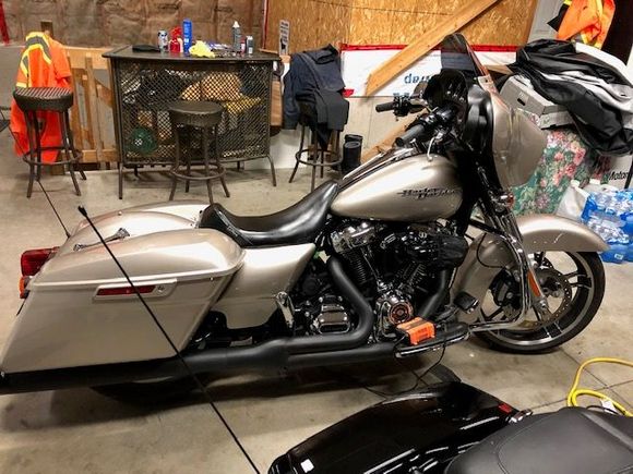 Forgot pic of the neat seat on bike.