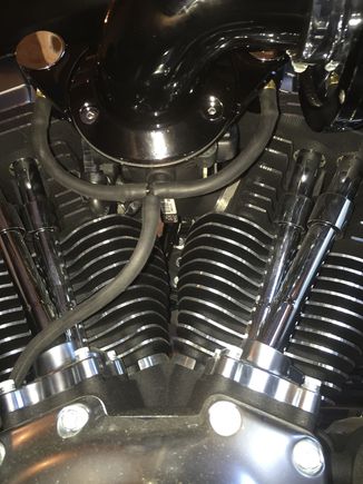 2014 Fatboy Lo. External Breather kit from DK Custom Products