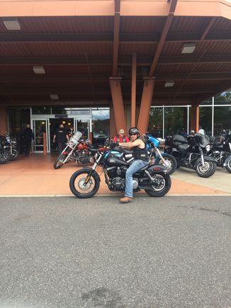 Test ride the week before paperwork