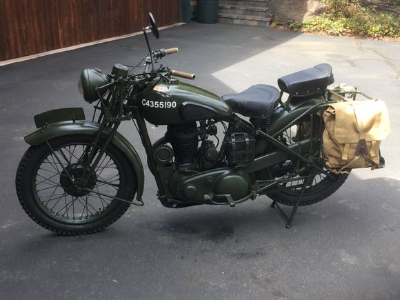 Have to remember what bike you’re riding. Right hand shift, one up thee down. Takes  some getting used to. 