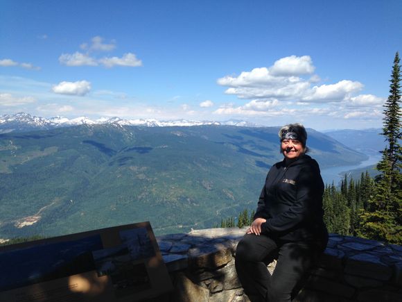 On Mt Revelstoke