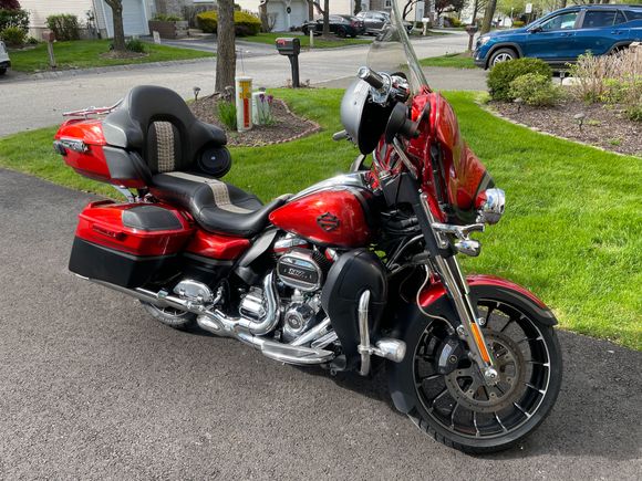 Complete and ready to ride...