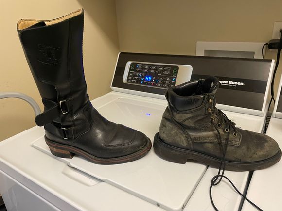 Chippewa on the left Redwing on the right