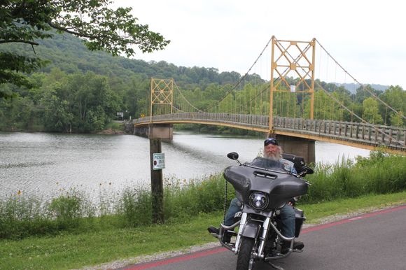 Enjoyed watching a beer truck go over and watching the bridge sink beneath it..