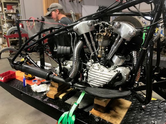 46 chase bike coming along nicely
