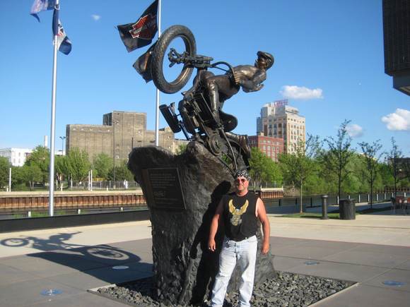 Here I am.  The Harley Davidson Company in Milwaukee. I must be lost!