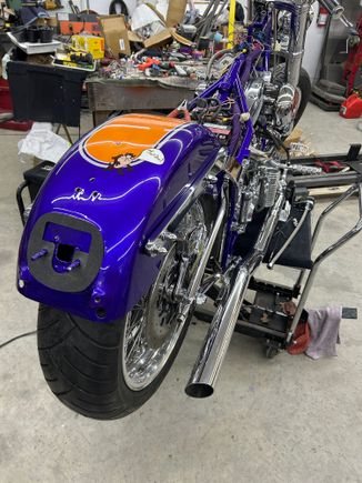 fitting tail light gasket on 