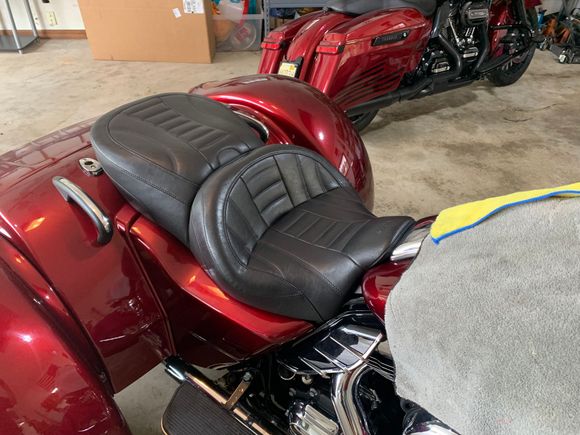 ISO the matching rider backrest if anyone knows of one available. 
