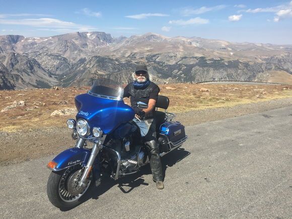 Top of the Beartooth, in a T-shirt & vest…It was a nice day…’016