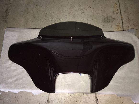 Look with plain windshield