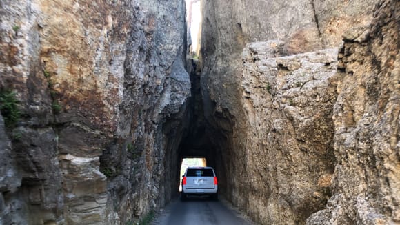 Needles tunnel...