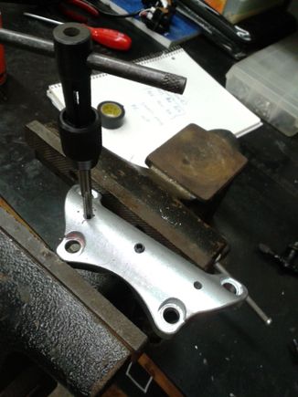 Drilled and tapped stock top clamp for 12" ape's on 14' S/G