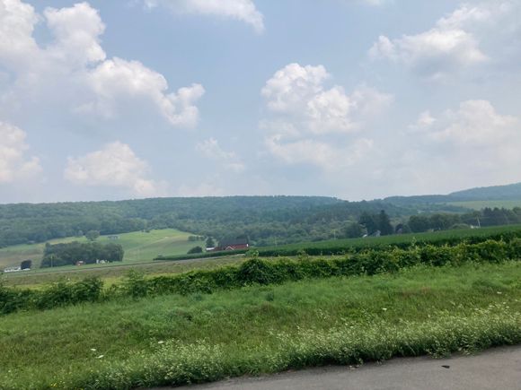 somewhere north of Syracuse