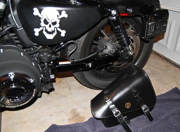 The bag, pre-install