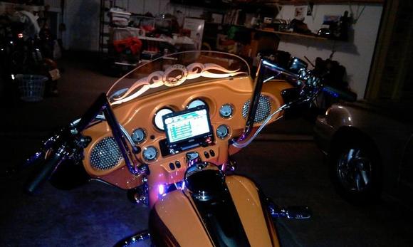 touch screen, 16in apes and custom windshield