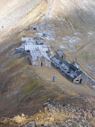 mining operation on the ridge