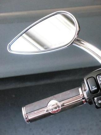 Willie G Skull Grips and Mirrors