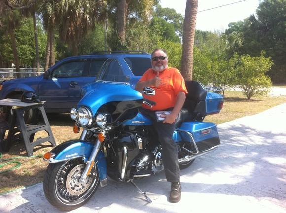 DAY 1: 2011 Harley Davidson Electra Glide Ultra Limited.