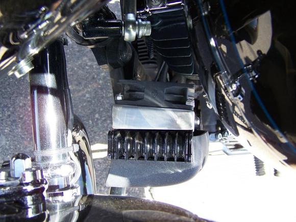 Top View of Oil Cooler