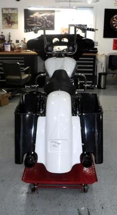 Sinister stretched saddlebags