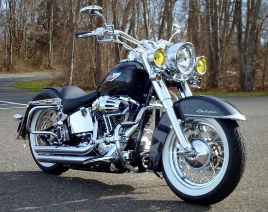 Jan 2012 Chromed front end, spinners