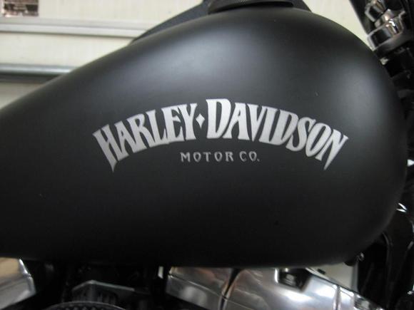 Painted on 883 emblem