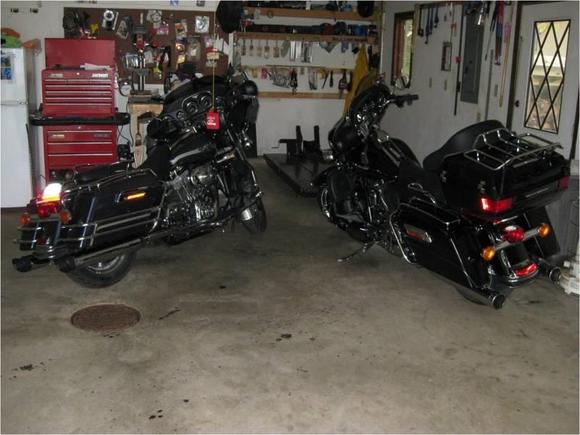 '03 and '13 ANV Electra Glides