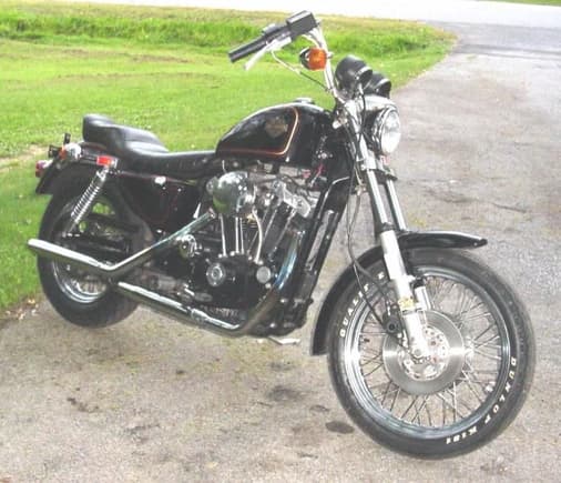 6th Bike   1982 Harley Davidson Sportster Day 1
