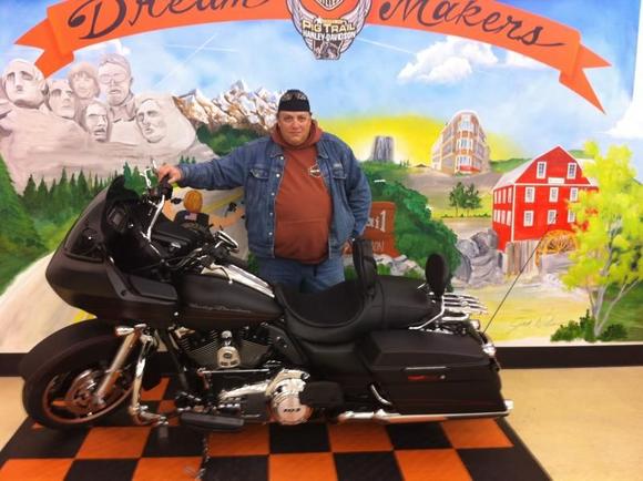 New bike. 2013 HD Road Glide Custom