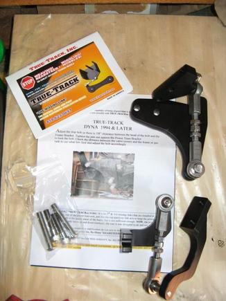TT #20-30 Stabilzer Kit for late Dyna models: front, rear, bolts, instructions.  Instructions are not the best, so I used alternate set found online.
