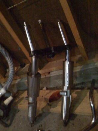 front forks haha