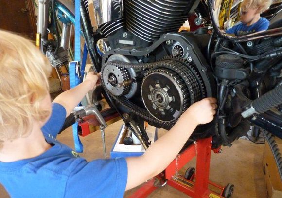 Sure helped when Gwampa got the right gasket.