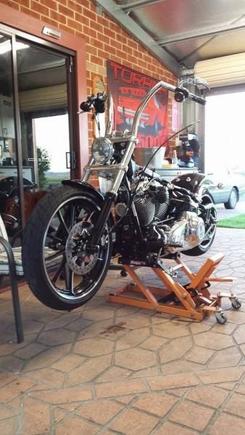 Putting the bars on