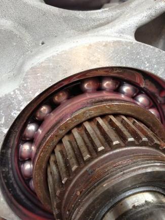 busted bearing