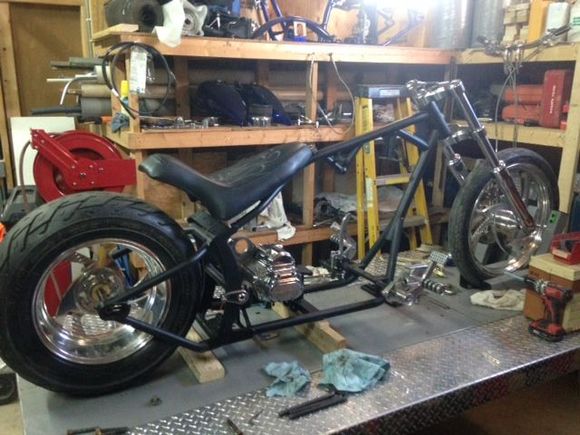 New softail frame