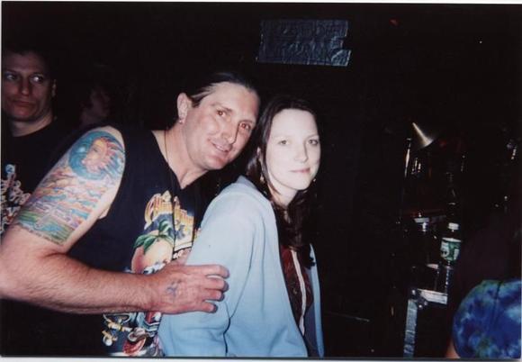 Me and Susan Tedeschi, wife of Derek Trucks, and a fantastic blues guitarist and singer herself!