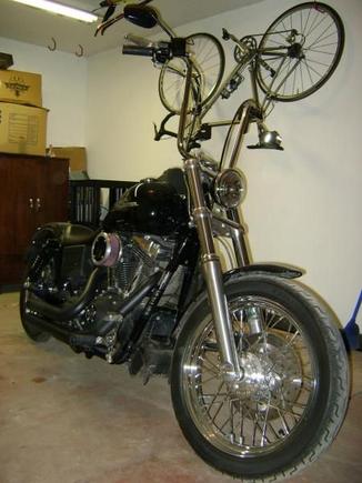 Samson pipes and AC front.  Wishing it was warm enough to ride.