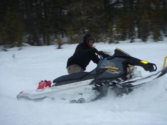 riding out near moosehead