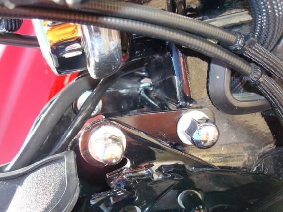 1.75" tank lift made with homemade scrap cut, drilled, bent into S shape and less that $5 in stainless steel hardware