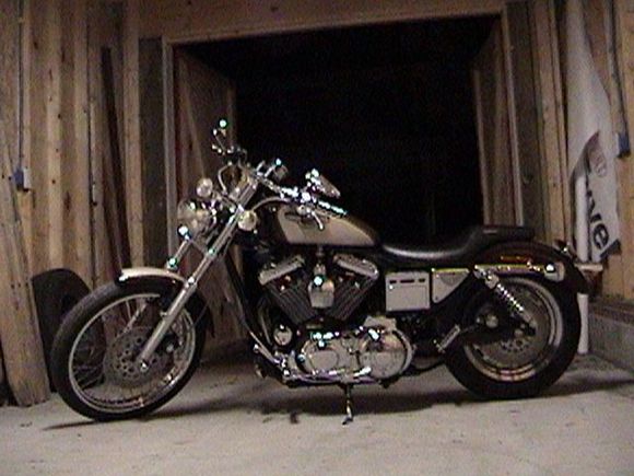 not very good pics of my toy pict 1 (low light with a digital)A Wimmer oil cooler has been added since this picture was taken.