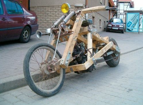 Wood Motorcycle