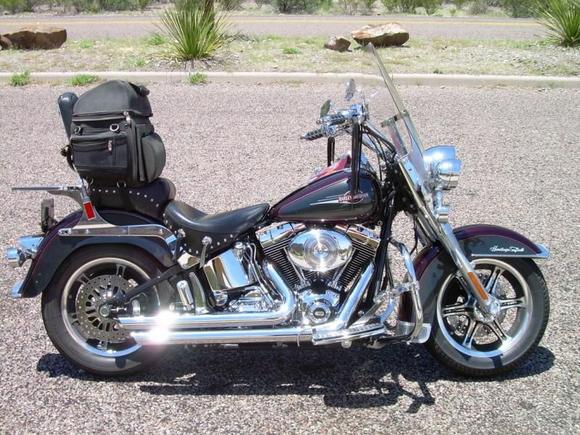 Before paint and chrome wheels